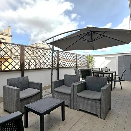 Rome Apartment With Terrace Autonomous Apartment